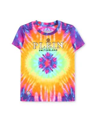 T-Shirt Rundhalsausschnitt Ss Tie Dye