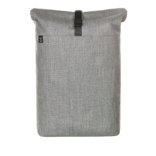 Halfar - "Europe" Rucksack für Laptops, Roll Top (Asche)