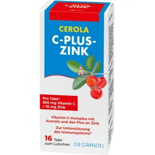 Dr. Grandel Cerola C-plus-Zink Taler Vitamin C und Zink