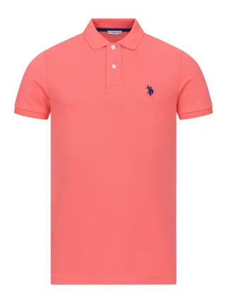 U.S. Polo Assn. Herren Poloshirt aus 100 % Baumwolle