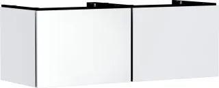 Hansgrohe Waschtischunterschrank Xilesa E 1360x550mm 2SK f.Ko.AWT/AWT ge mattweiss, 54268700 54268700