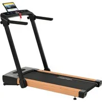 Christopeit Sport® Laufband 2 in 1 S (inkl. Bluetooth-Musikboxen), bis max. 14 km/h, klappbar, 120 kg max. Benutzergewicht