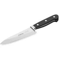 Hoffmann Germany Kochmesser Chefmesser klein handgeschmiedet Solingen 16 cm – rostfrei, X50CrMoV15, 58 HRC, Glatter Schliff, POM-Griff, Solingen