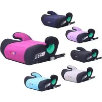 Yalion Kindersitzerhöhung YALION Kindersitzerhöhung mit ISOFIX ECE R129 (i-Size) für Kinder, ab: ca.6Jahren, bis: 10Jahren, (3-Punkt-Gurt), i-Size Sitzerhöhungen Auto Kinder, Rot