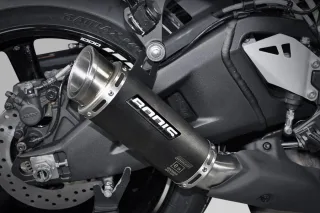 Sport Auspuff Bodis GPC-RS II Edelstahl BLACK Kawasaki ZX-10 R / RR Ninja Bj. 2019-2020 EURO-4 +ABE