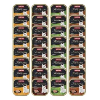 animonda vom Feinsten Nassfutter Katze, Adult, Mixpaket 32x100g Geflügel Auswahl