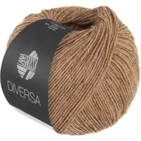 LANA GROSSA DIVERSA Häkelwolle, 210 m (leichtes Baumwoll-Mischgarn mit zartem Mélange-Effekt), 50 g