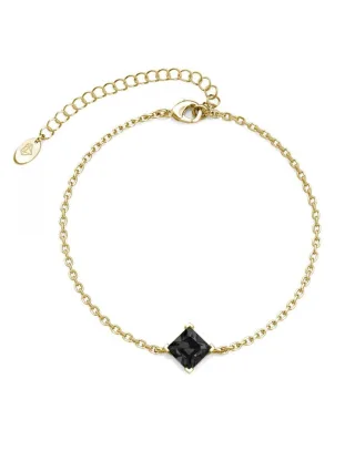 Calle-Armband - Gold und Schwarz