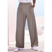 LASCANA Schlupfhose aus bügelfreier Ware mit weitem Bein Sommerhose, sommerlich elegant, Business chic