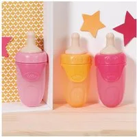 Zapf Creation® Babypuppe Zapf Creation 832509 - BABY born Trinkflasche 3 sort. 43cm - Hellrosa