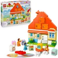LEGO® Blueys Familienhaus mit Memory-Spiel (10459), LEGO DUPLO Bluey Konstruktionsspielsteine, (83 St), Made in Europe