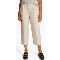Tommy Hilfiger Webhose LINEN MIX PLEATED TAPERED PANTS mit Falten,kühlendes Premium Leinen
