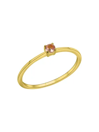 Fascination by Ellen K. Ring Gold 375 mit echtem pinken Saphir 3mm