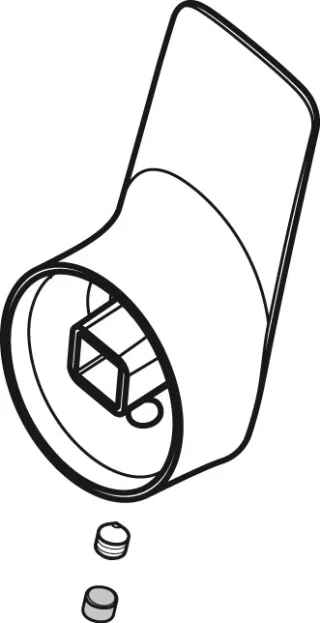 Ideal Standard Griff Connect Air, 28er, komplett, A861232AA