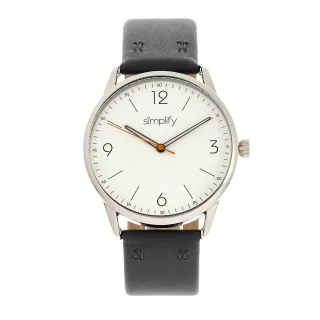 Vereinfachen Sie die 6300 Lederarmbanduhr