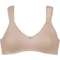 Naturana Bügelloser BH Athleisure (1-tlg) vorgeformte Cups, breite Träger, ohne Bügel, bequem, Baumwollmix