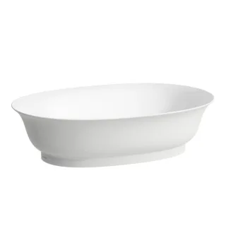 LAUFEN The new classic Waschtisch-Schale H8128520001121 55x38cm, ohne Hahnloch, ohne Überlauf, weiß