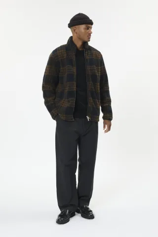 Sweatjacke MAjed Sweatjacke Gerade Passform