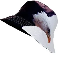 Ella Jonte Sonnenhut Bucket Hat Adler Fischerhut Wendehut für Damen & Herren