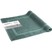herzbach home Badematte Spa 50x80 cm, Baumwolle, Rechteckig, 1000g/m², Premium-Qualität, 100% Baumwolle, mit Bordüre