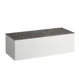 LAUFEN Waschtischunterschrank und Waschtischplatte ALESSI 500x1200x370 H4323000979991