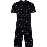 Lacoste Pyjama Herren Pyjama Baumwolle (2 tlg)