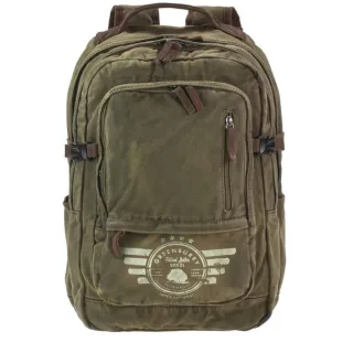 Greenburry Rucksack Canvas 34x46cm "Aviator Harvard" khaki