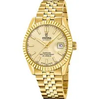 Festina Automatikuhr Automatic F20092_2, Armbanduhr, Herrenuhr, Swiss Made, Mechanische Uhr, Edelstahlarmband