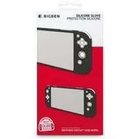 BigBen Switch OLED Schutzhülle Silikon Glove Case schwarz BB010640 Zubehör Nintendo