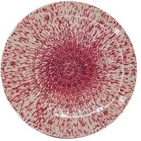 Kaladia Multireibe Reibeteller in Pink gesprenkelt - zum Zerkleinern von Zutaten, Keramik, handbemalte Küchenreibe aus Keramik - Made in Spain