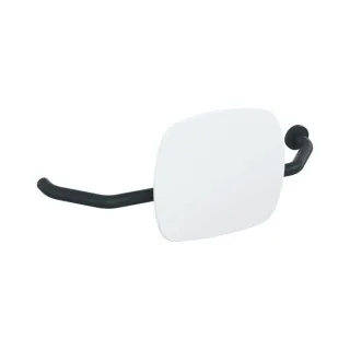 Hewi 801 Rückenstütze 801.51B9271R92 Wandabstand 230mm, rechts, matt, Lehne signalweiß, anthrazitgrau