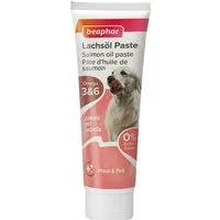 beaphar Lachsöl Paste für Hunde 100 g, Nassfutter für: Hund