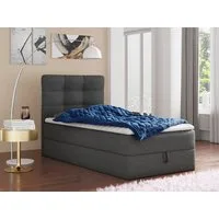 Sofnet Boxbett Best Mini (mit Bettkasten, Bonell-Matratze und Topper), Einzelbett, Polsterbett mit Kopfteil, Boxspringbett, Kinderbett