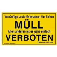 Corvus Spielwerkzeug Müll-Schild