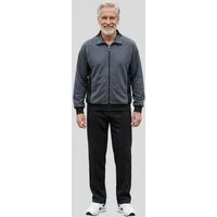 Herbold Sportswear Trainingsanzug Herren Freizeitanzug Hausanzug (2-tlg), mit Reißverschlussjacke und Biesenhose