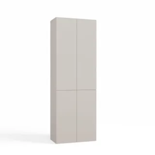 kommodly Hochschrank, Beige, Holzwerkstoff, 60x174x30 cm, Badezimmer, Badezimmerschränke, Hochschränke