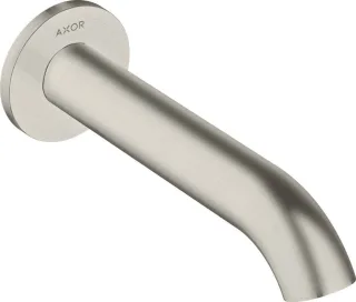 Hansgrohe Wanneneinlauf Axor Uno gebogen Edelstahl Optic 38411800