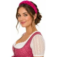 Trachtenland Diadem Flecht Haarreif 'Samira' für Damen, Geflochtener