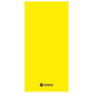 Dönges Bereitstellungsplane gelb, 120 x 250 cm, schwer entflammbar , Abmessung:120 x 250cm