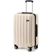 KONO Hartschalen-Trolley Hartschalen Trolley Koffer mit 4 Rollen und Zahlenschloss –Reisekoffer