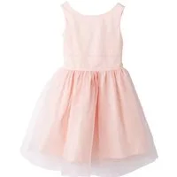 vertbaudet Minikleid Festliches Mädchenkleid, Satin und Tüll