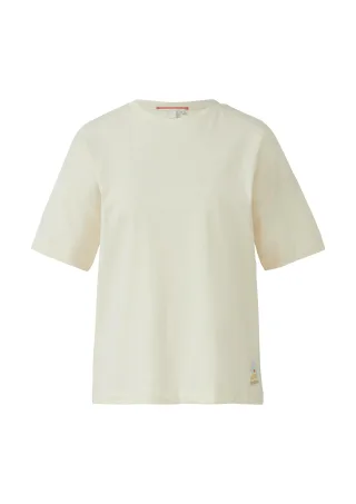 qs - T-Shirt beige - Gr. - XL