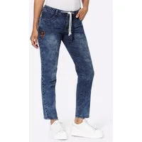 Witt Jeansshorts 5-Pocket-Jeans leicht vertieft