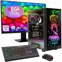 GAMEMAX MegaDeal Rockstar 2525 Ryzen 5 5600GT on Board 16GB DDR4 1TB SSD PC-Komplettsystem (27", AMD Ryzen 5 5600GT, Radeon Graphics, 16 GB RAM, 1000 GB SSD, Windows 11 + MSI PRO MP273A Monitor, 69cm (27)