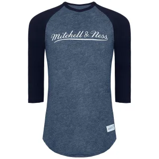 Mitchell & Ness Logo Herren Blue Top