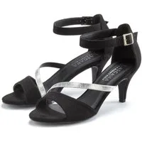 LASCANA offener Schuh, Riemchensandalette, Sommerschuh Sandalette High-Heel-Sandalette mit Riemchen VEGAN