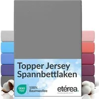 etérea Himmlische Qualität Spannbettlaken etérea Comfort Jersey Topper Spannbettlaken, Jersey, Gummizug: rundum, (1 Stück)