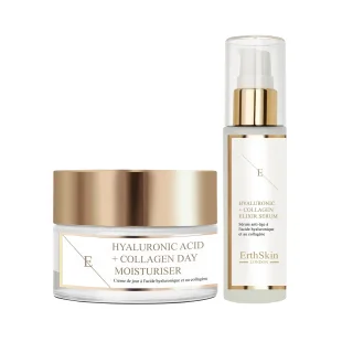 18. Hyaluronsäure & Collagen Tagcreme 50ml + Hyaluronsäure & Collagen Serum - 60ml