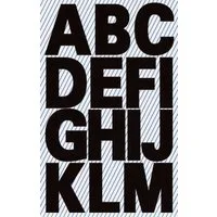 Avery Zweckform Aufkleber 3784 3784 Buchstaben-Etiketten - A-Z 25 mm schwarz selbstklebend wette