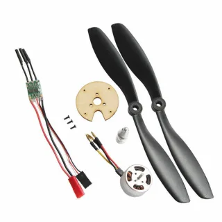 Oversky BL2405 850KV Brushless Motor With MX-12A/MX-15A ESC 8045 Propeller Power Combo for F3P RC Airplane